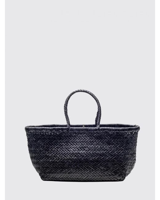 Borsa Triple Jump Small Bamboo di Dragon Diffusion in Blue