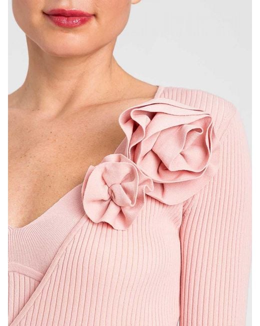 Twinset Pink Cotton Blend Co-Ord Set