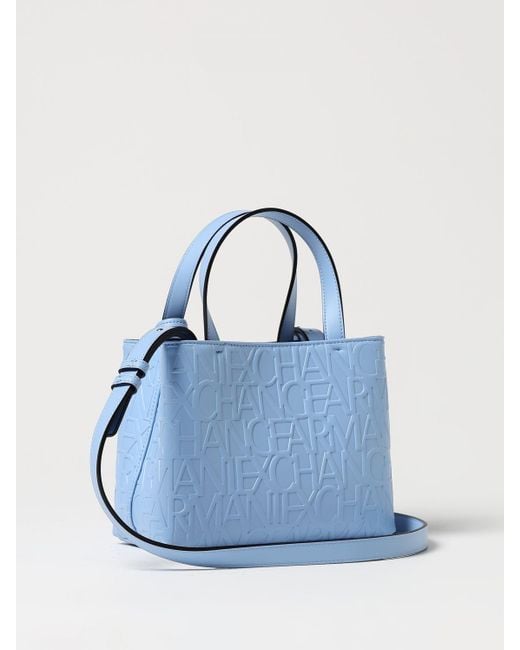 Armani Exchange Blue Handbag