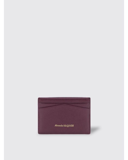 Alexander McQueen Purple Wallet