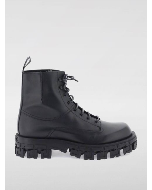 Versace Black Boots for men