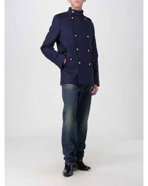 Balmain coat cheap mens