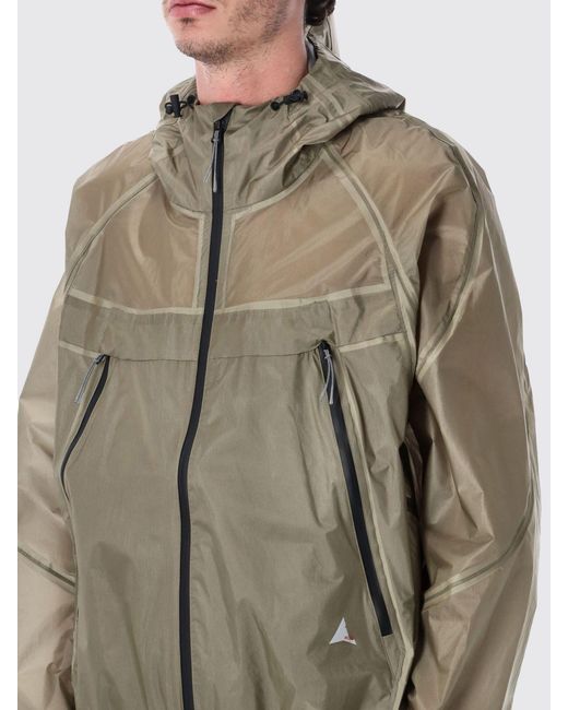 Roa Natural Hooded Technical Fabric Windbreaker for men