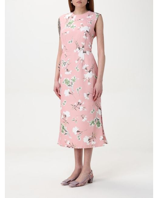 Erdem Pink Midi Dresses