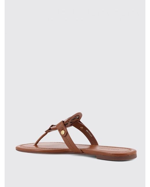 Tory Burch Brown Flip Flops