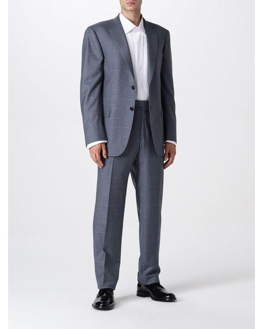 Brioni Blue Suit for men