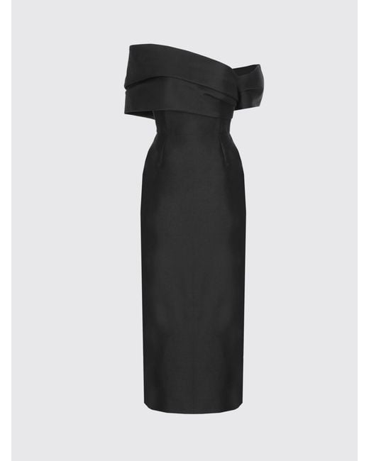 Solace London Black Dress