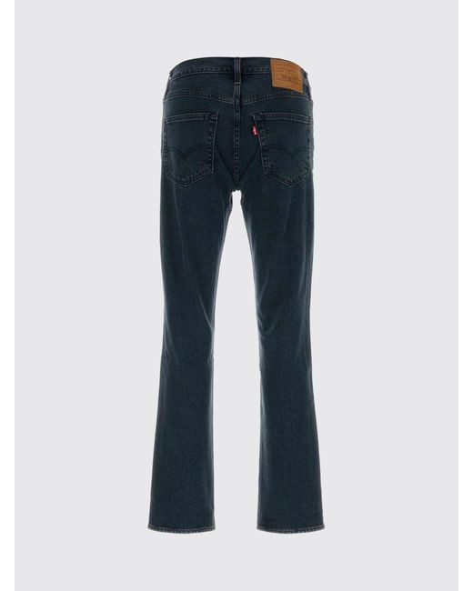 Levi's Blue 511 Slim Fit Mid-Rise Cotton Denim Jeans for men