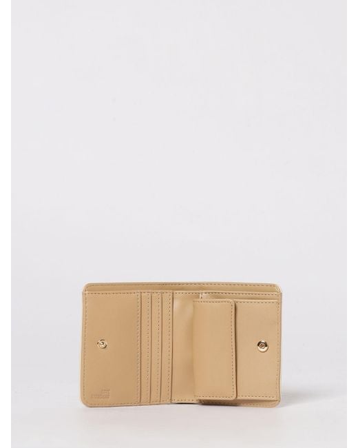 Love Moschino Natural Heart Faux Leather Wallet