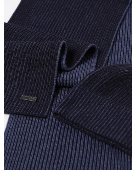 Bufanda Hombre Boss de hombre de color Blue