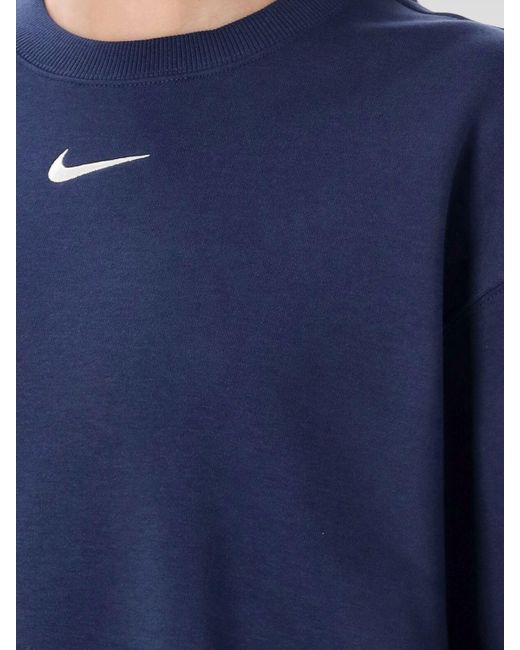 Felpa Basic di Nike in Blue