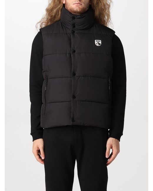 BOSS by HUGO BOSS Suit Vest in Black for Men Lyst