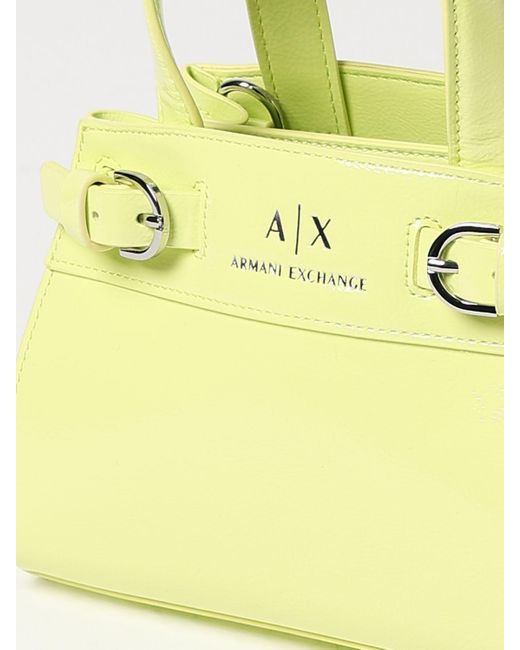 Armani Exchange Yellow Shoulder Bag