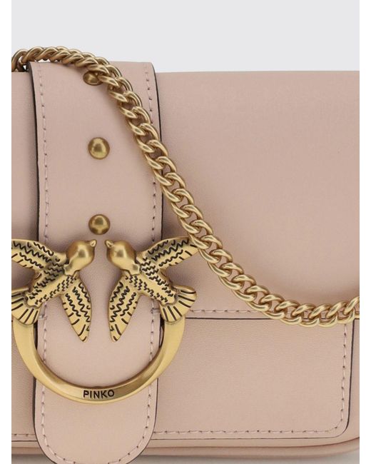 Pinko Natural Shoulder Bag