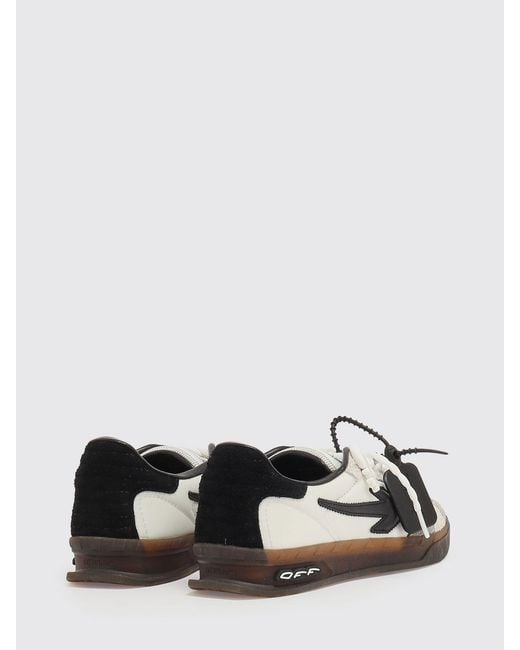 Off-White c/o Virgil Abloh White Suede And Nylon End Of Play Sneakers for men