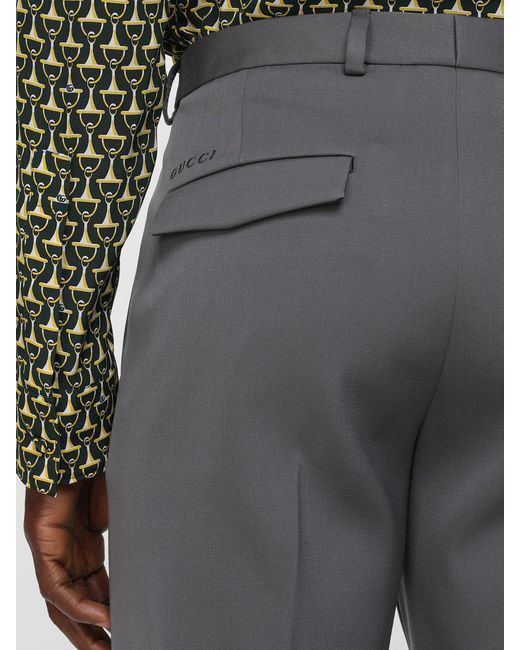 Gucci Gray Trousers for men