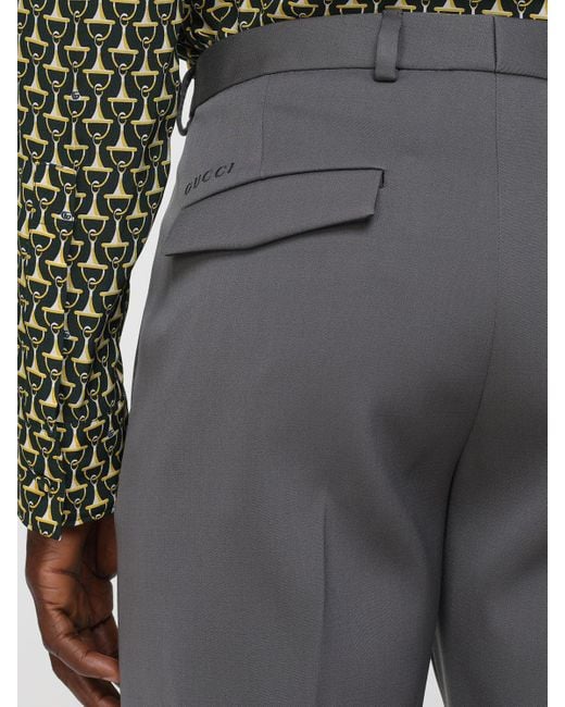 Gucci Gray Pants for men