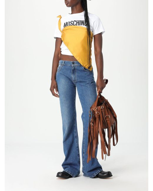 Foulard Smiley di Moschino Couture in Yellow