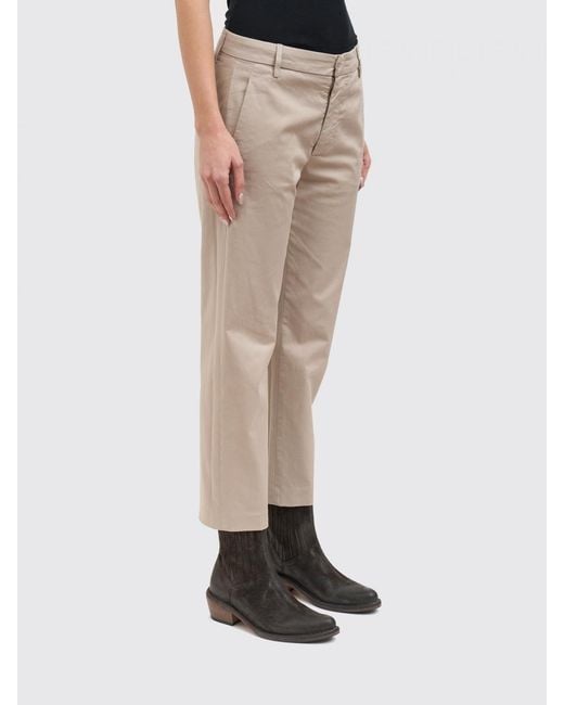 Dondup Natural Cropped Trousers