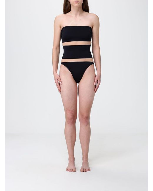 Norma Kamali Black One Piece Swimsuit