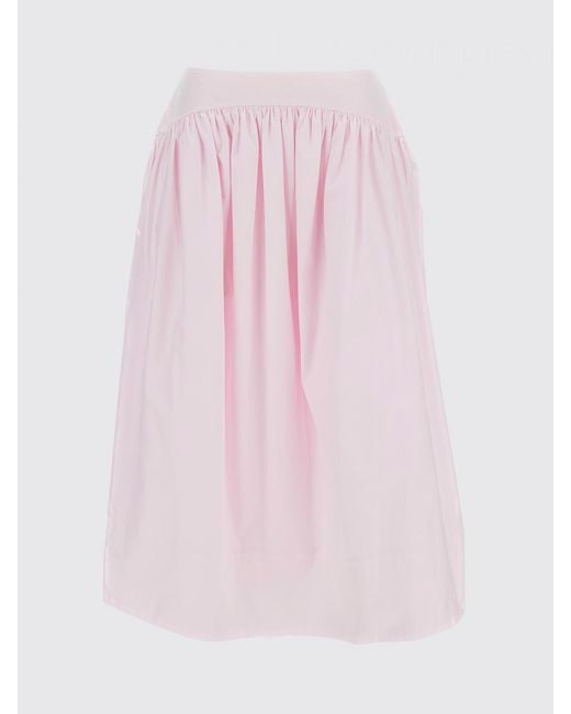 Simone Rocha Pink Cotton Skirt