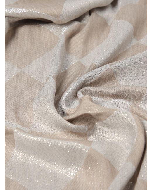 Emporio Armani White Neck Scarf