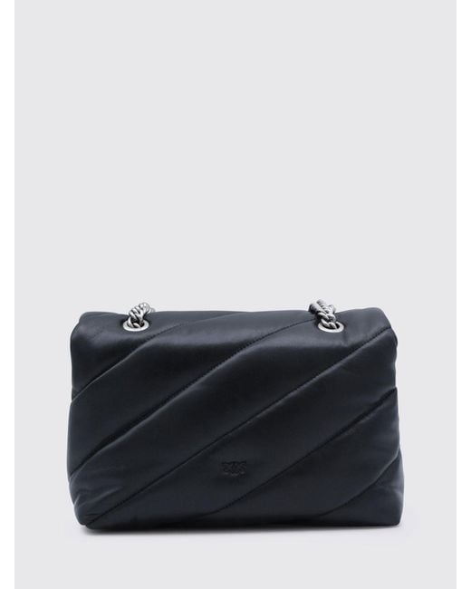 Pinko Black Love Bag Puff Classic Matelassé Nappa Bag