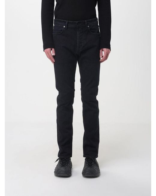 Stone Island Black Stretch Denim Slim Fit Jeans for men