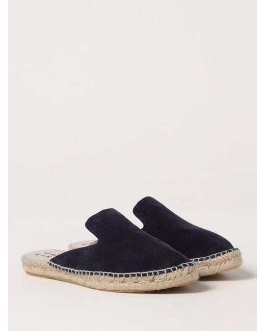 Manebí Blue Flat Sandals