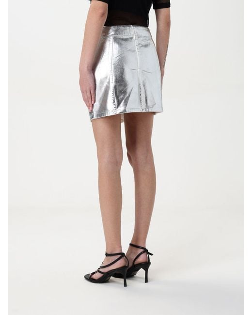 Falda Mujer ARMANI EXCHANGE de color Metallic