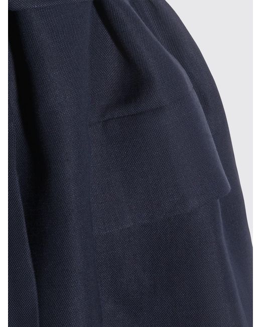 Brunello Cucinelli Blue Linen Blend Vest