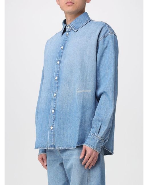 Camicia Simon di Jacquemus in Blue da Uomo