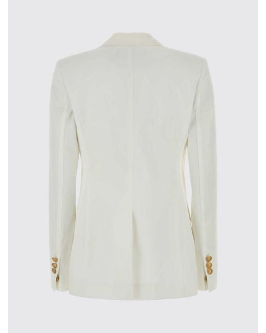 DSquared² Natural Single-Breasted Cotton Blazer