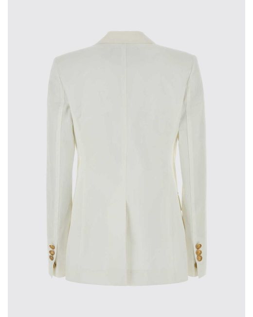 DSquared² Natural Single-Breasted Cotton Blazer