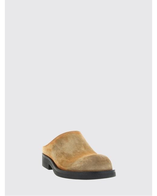 MM6 by Maison Margiela White Mules for men