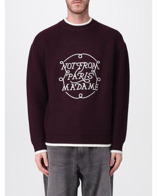 Drole de Monsieur Pullover Herren in Gray für Herren