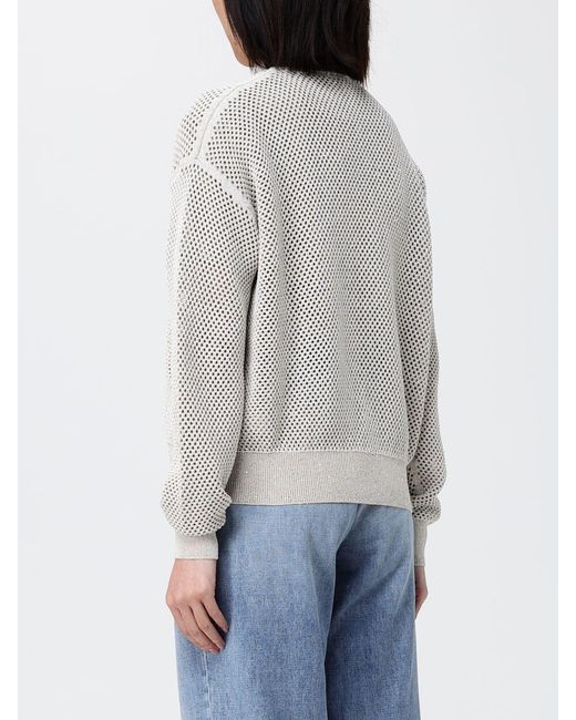 Fabiana Filippi Gray Cotton Blend Cardigan