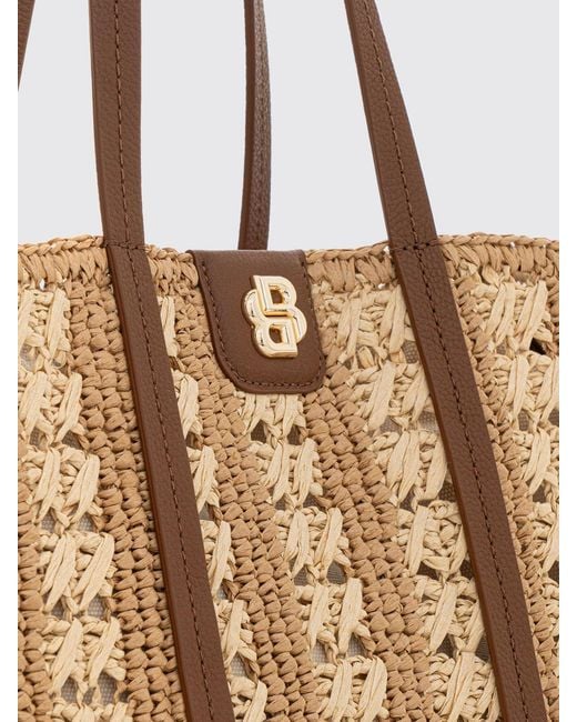 Boss Natural Crochet Raffia Bag