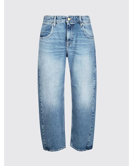 CYCLE Blue Cropped Fit Jeans