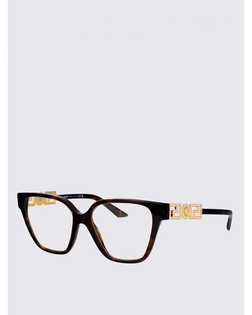 Versace Brown 0Ve3358B Acetate Eyeglasses