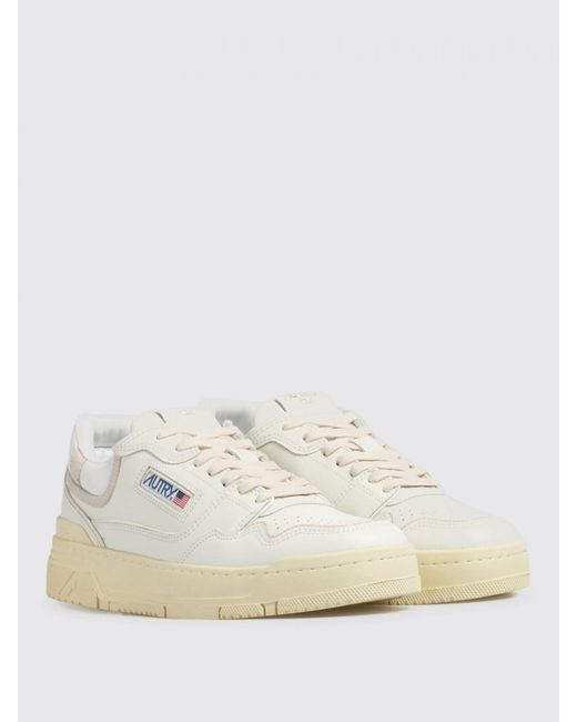 Autry Clc Sneakers Aus Leder Und Mesh in Natural für Herren
