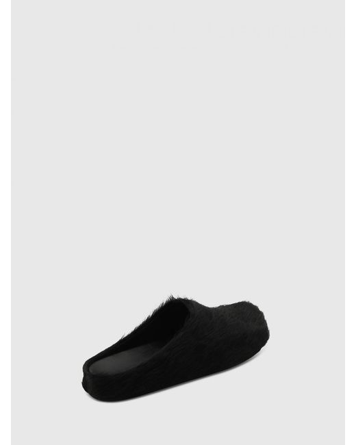 Marni White Fussbett Mules for men