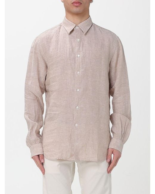 Aspesi Natural Linen Blend Casual Shirt for men