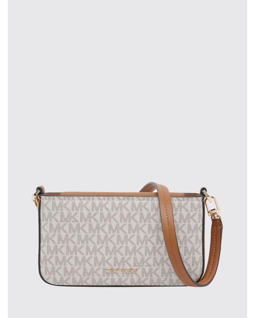 Sac Bryant En Coton Enduit Avec Monogramme Mk Imprimé Michael Kors en coloris Gray
