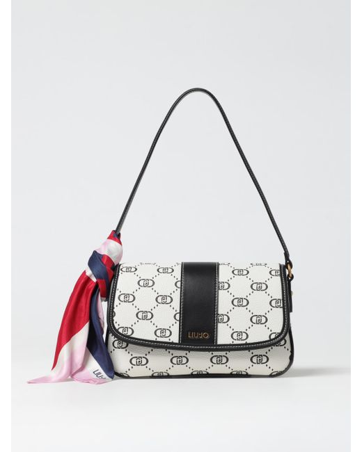 Bolso De Hombro Mujer Liu Jo de color White