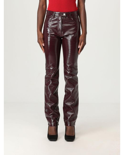Courreges Red Hose Damen