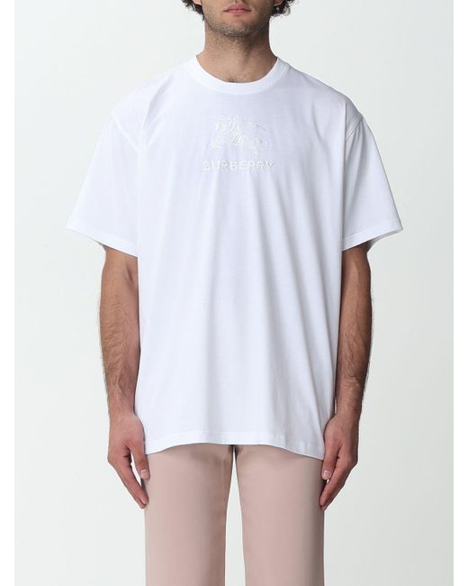 Burberry White T-shirt for men