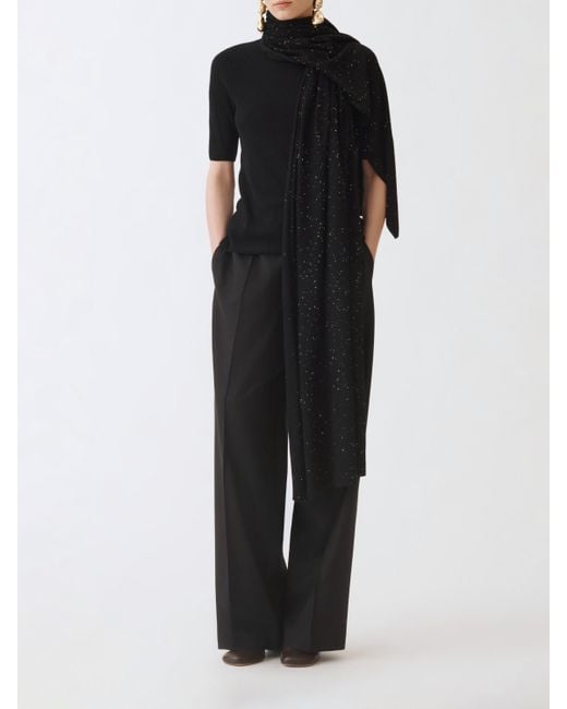 Fabiana Filippi Black Scarf