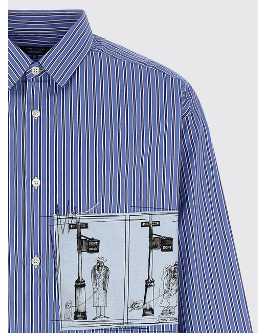 Comme des Garçons Blue Comme Des GarÇ Ons Shirt for men