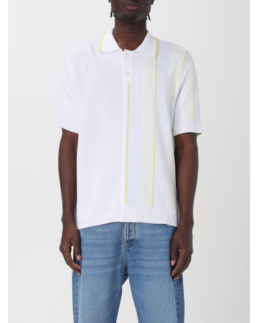 Jacquemus White Polo Shirt for men